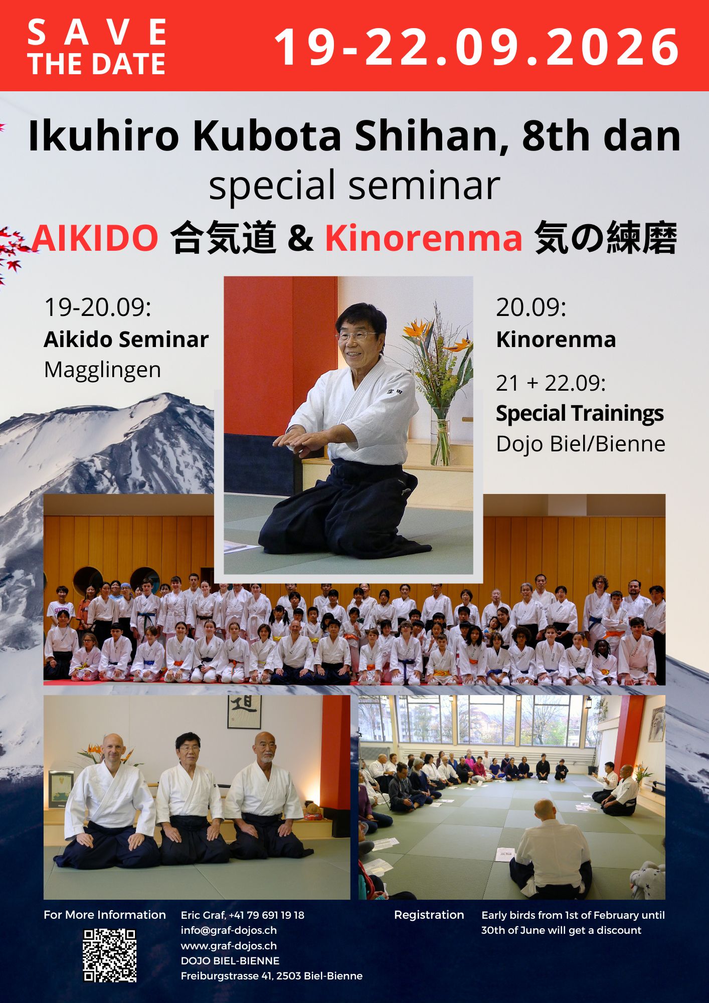 SaveTheDate_KubotaSensei_sept2026 Ausbildungsprogramm