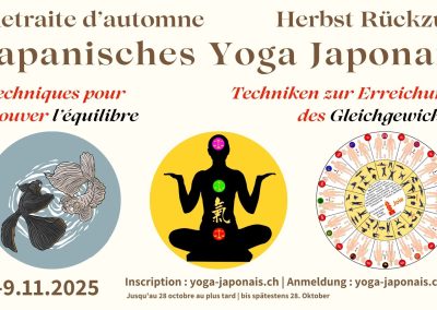 Japanisches Yoga Rückzug, Rüti bei Riggisberg, 7.-8.-9. November